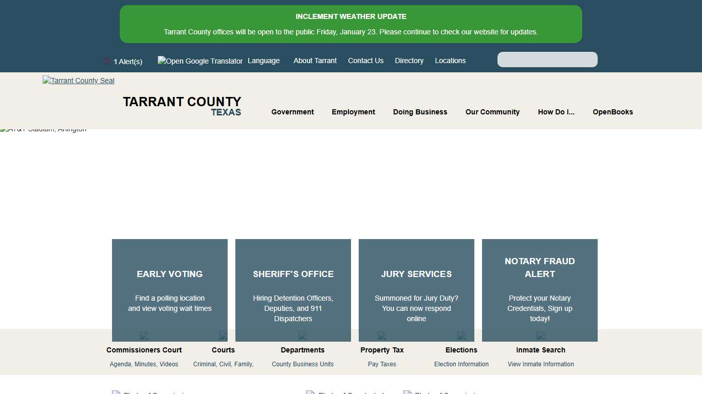 Tarrant County - Home